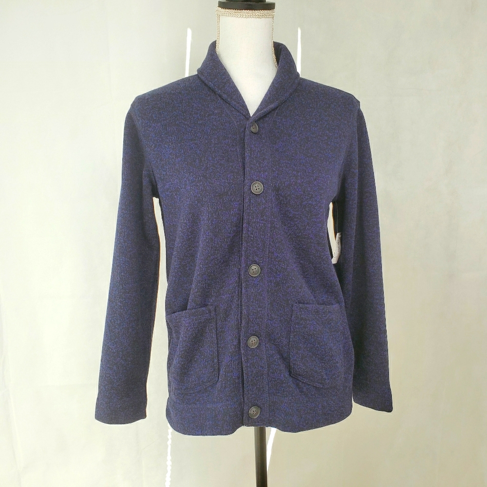 *Sold* Old Navy Boys Blue Button Up Collared SweaterXL